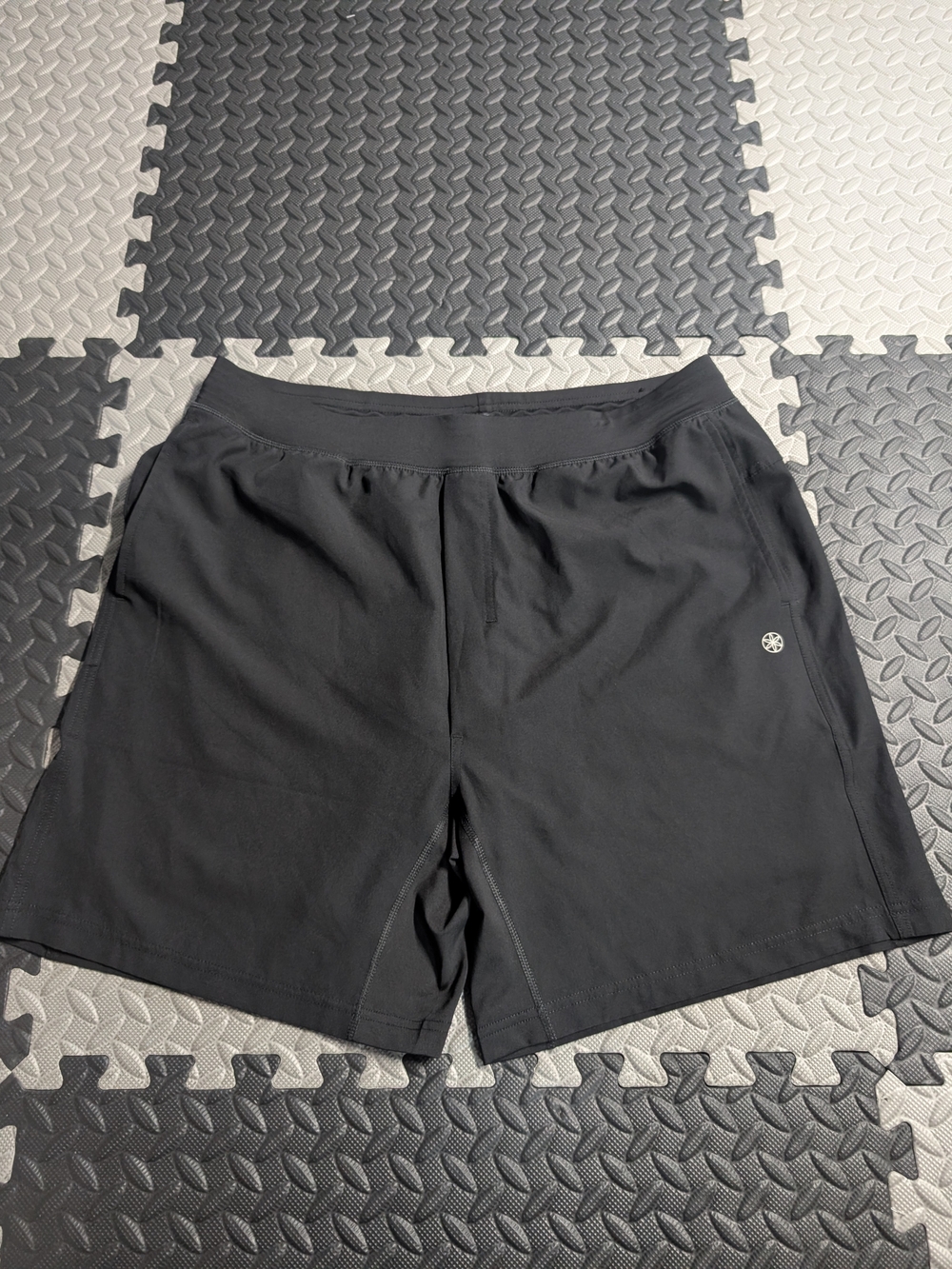 Men's Black Performance Shorts